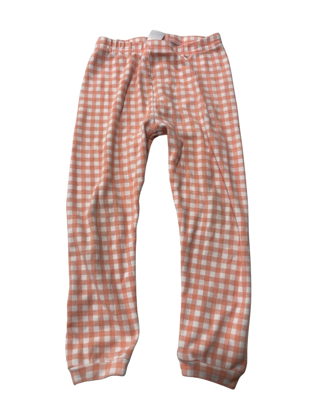 Kids Pink Gingham Pants